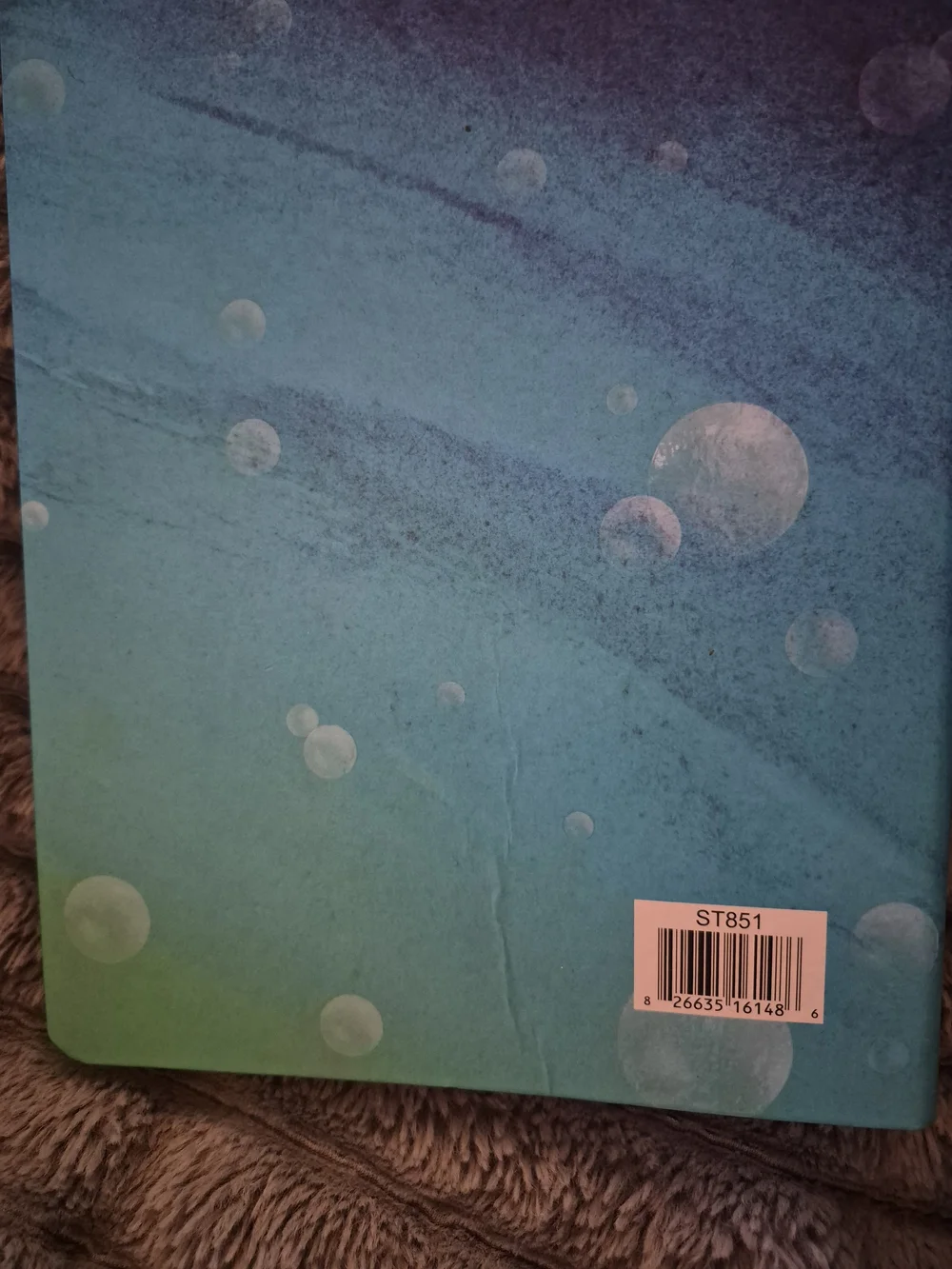 Pink Mermaid Illustration Binder